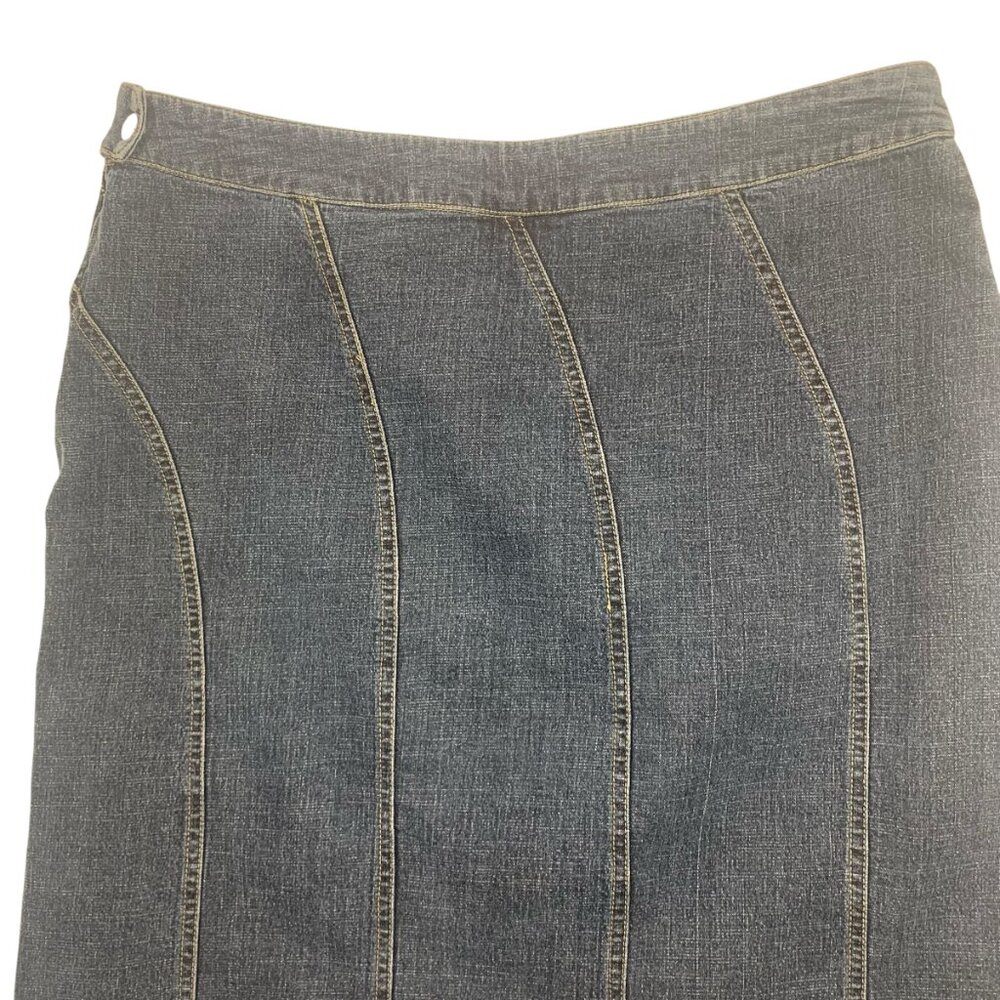 point zero  mini  denim skirt size 11 - Picture 10 of 16